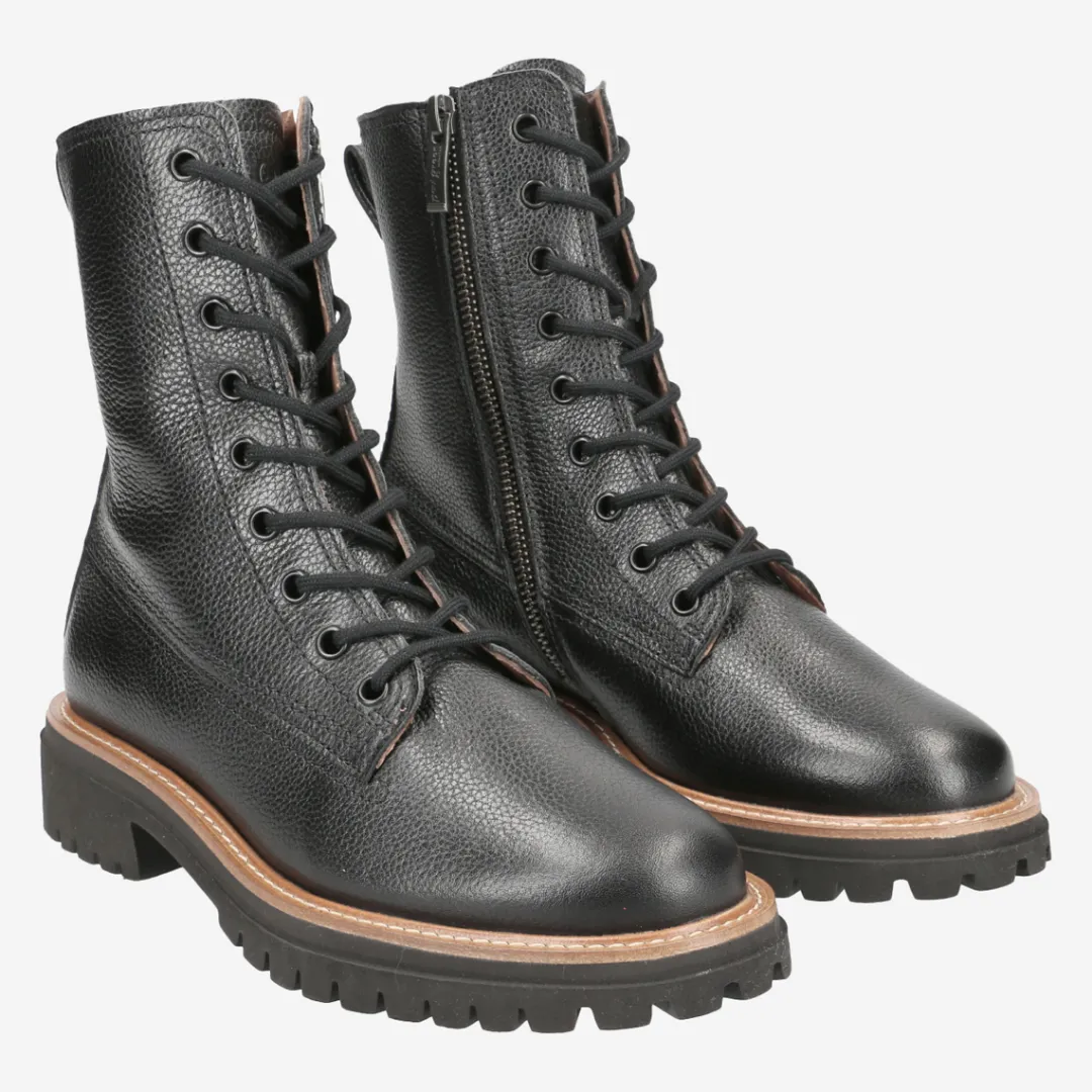 Paul Green Lace-up bootie Black