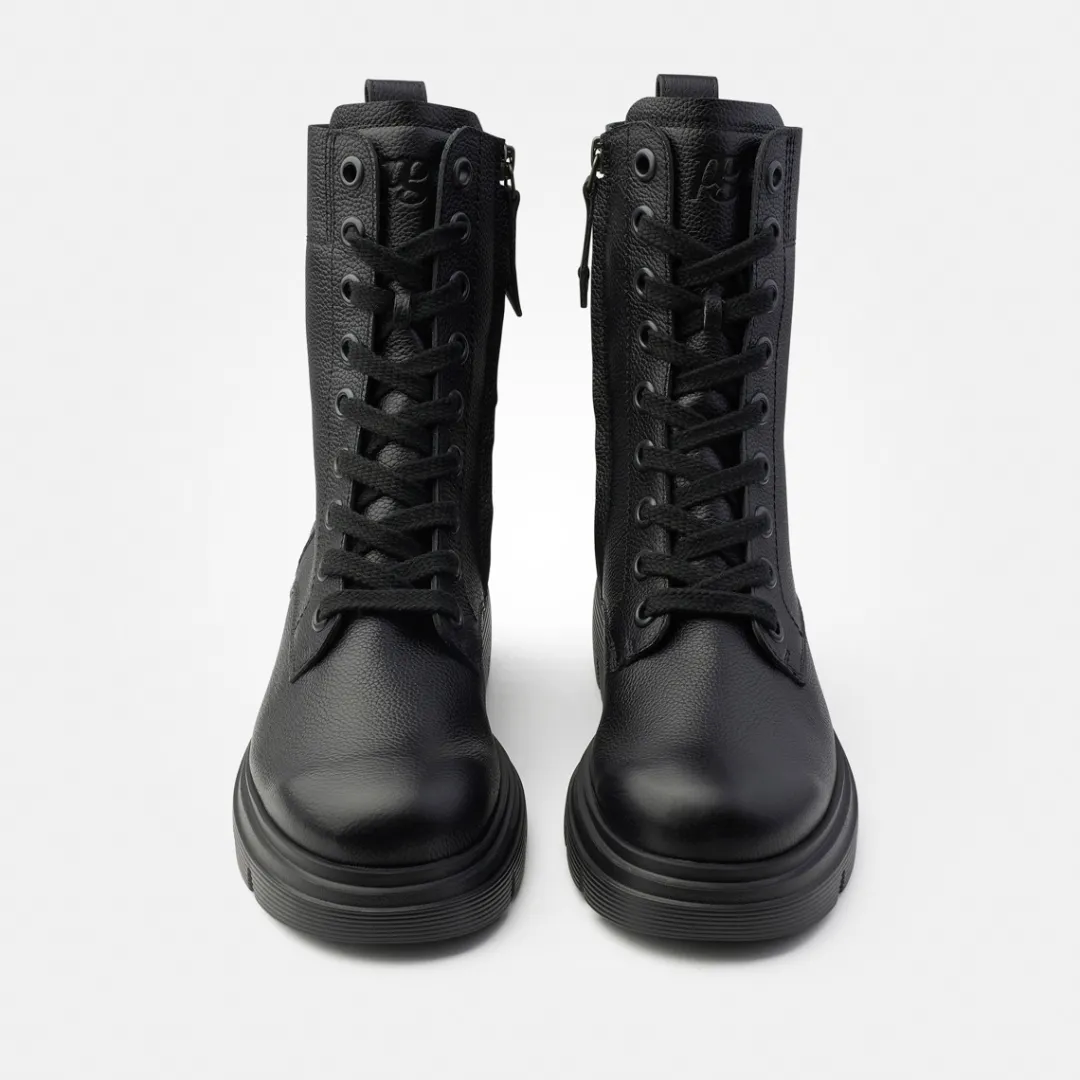 Paul Green Lace-up bootie Black Outlet