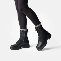 Paul Green Lace-up bootie Black Outlet