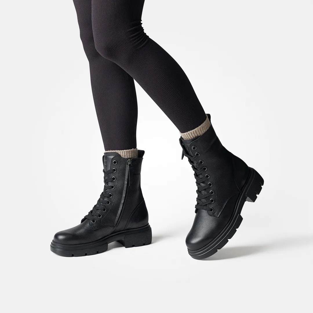 Paul Green Lace-up bootie Black Outlet