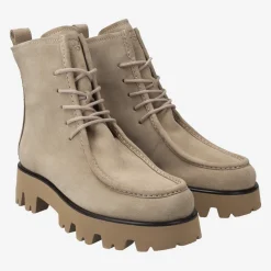 Paul Green Lace-up bootie Beige