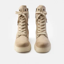Paul Green Lace-up bootie Beige New
