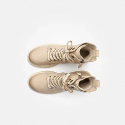 Paul Green Lace-up bootie Beige New