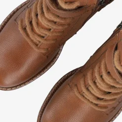 Paul Green Lace-up bootie with warm lining Brown Online