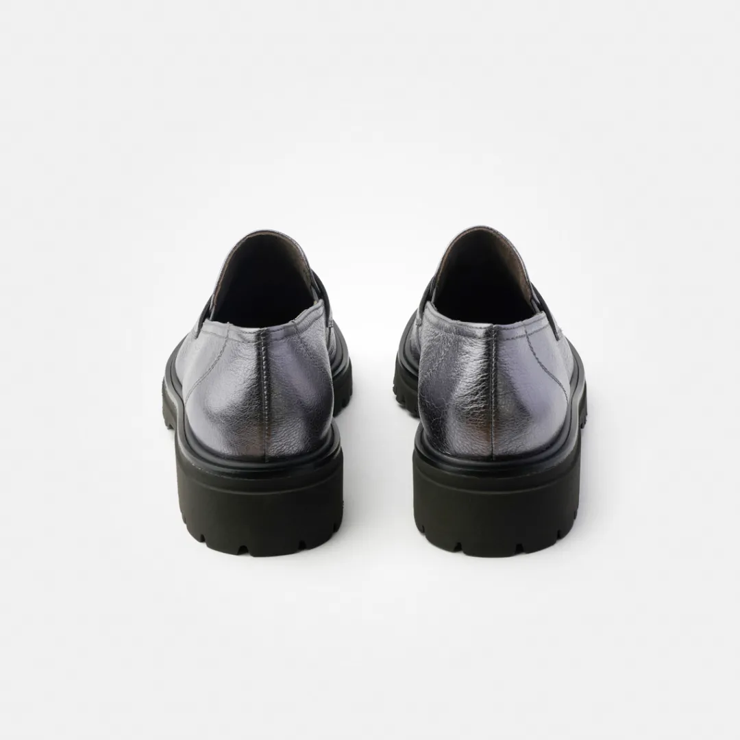 Paul Green Loafer Silver Outlet