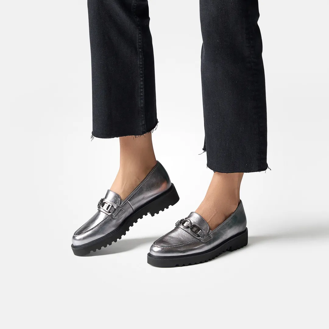 Paul Green Loafer Silver