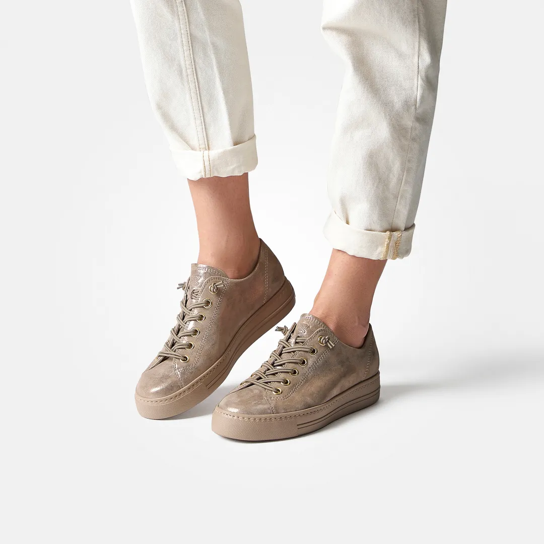 Paul Green Pauls mit RELAX-WEITE und Wechselfußbett Beige, metallic Clearance