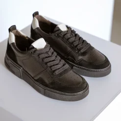 Paul Green Pauls with removable footbed Black