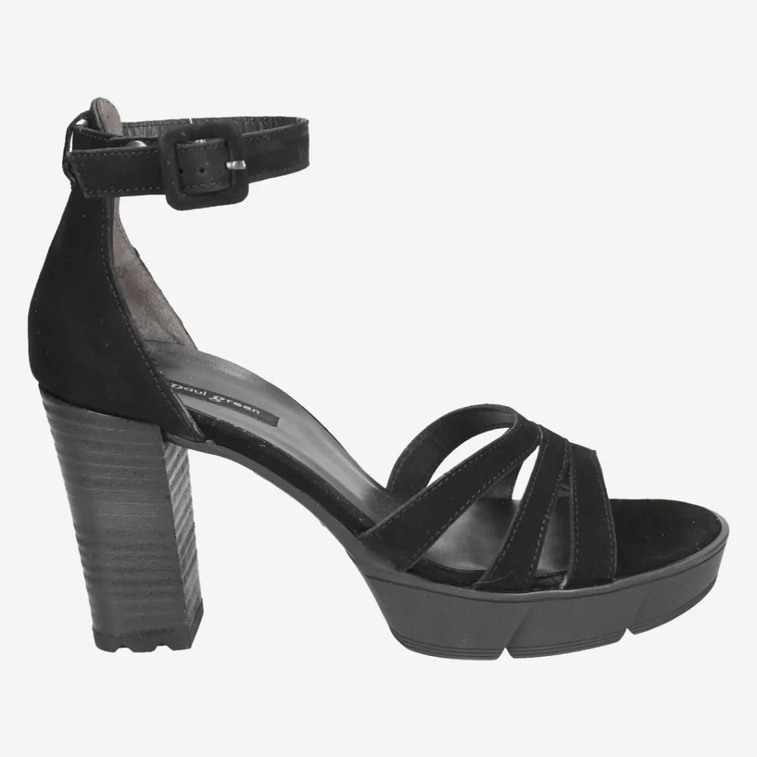 Paul Green Platform sandal Black New