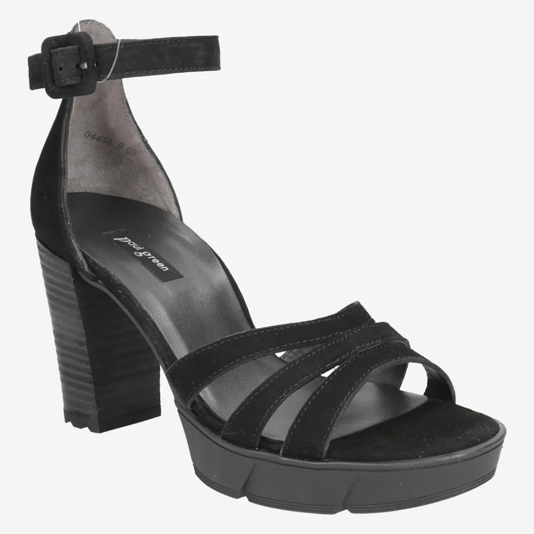 Paul Green Platform sandal Black New
