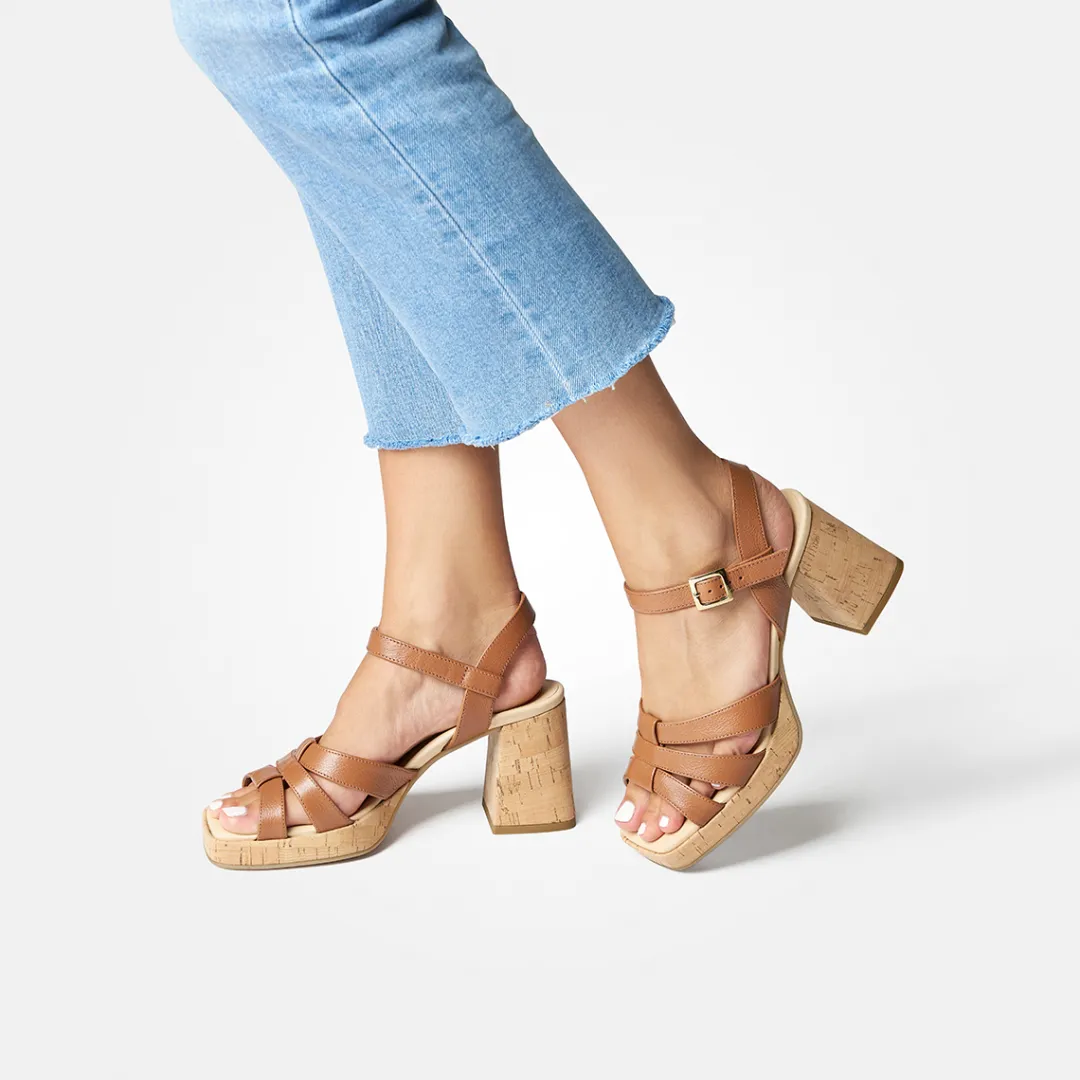 Paul Green Sandal Brown Hot
