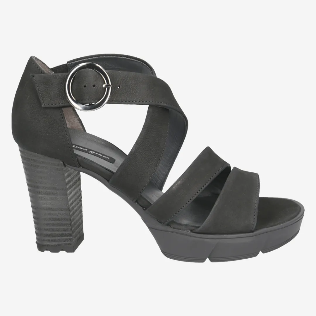 Paul Green Sandal Black New