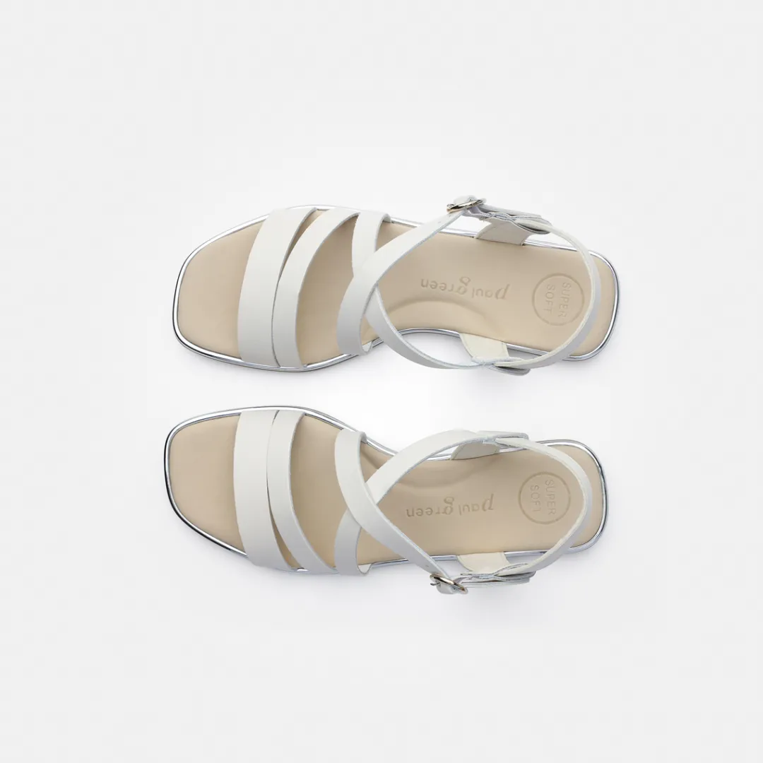 Paul Green Sandal White / Offwhite Discount