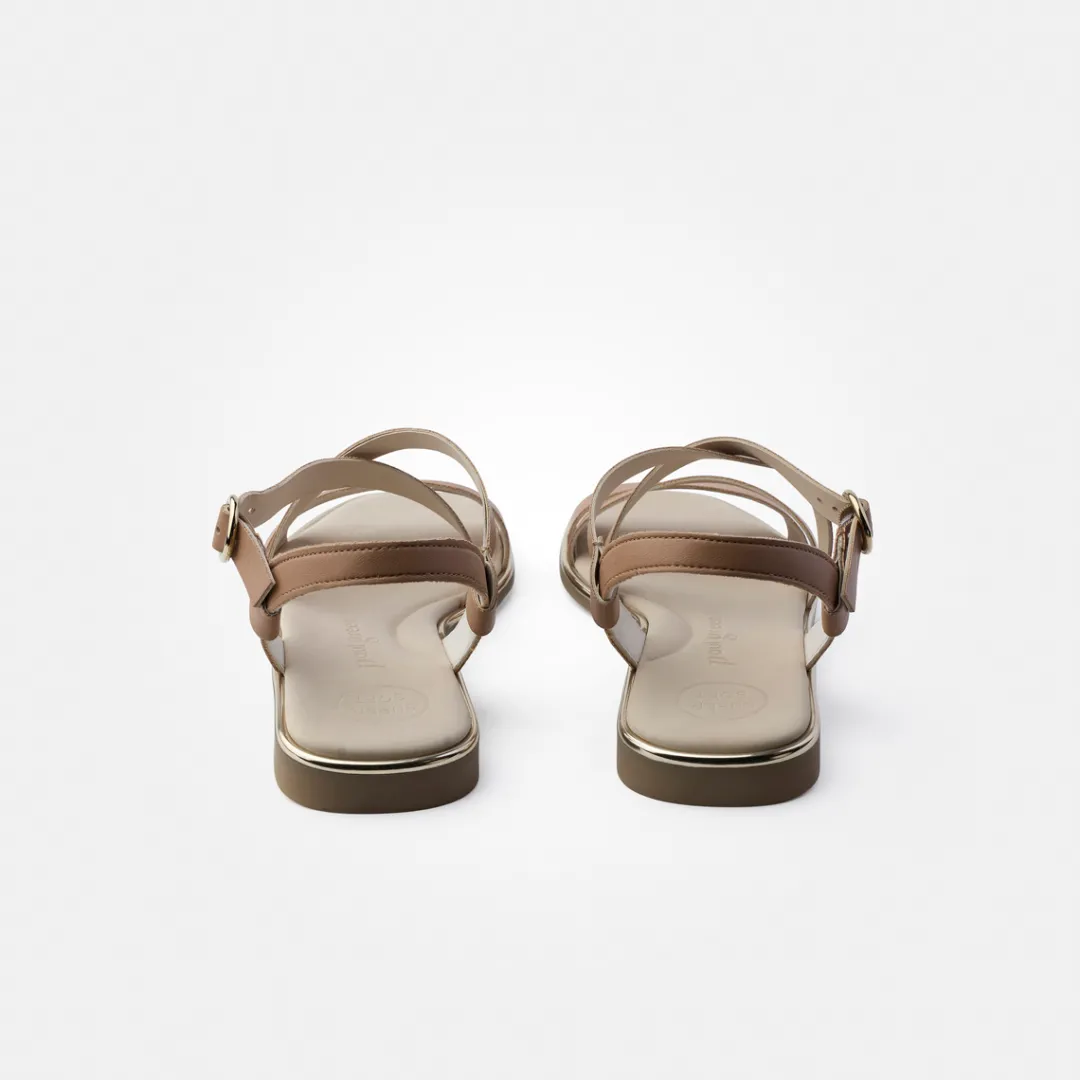 Paul Green Sandal Brown New