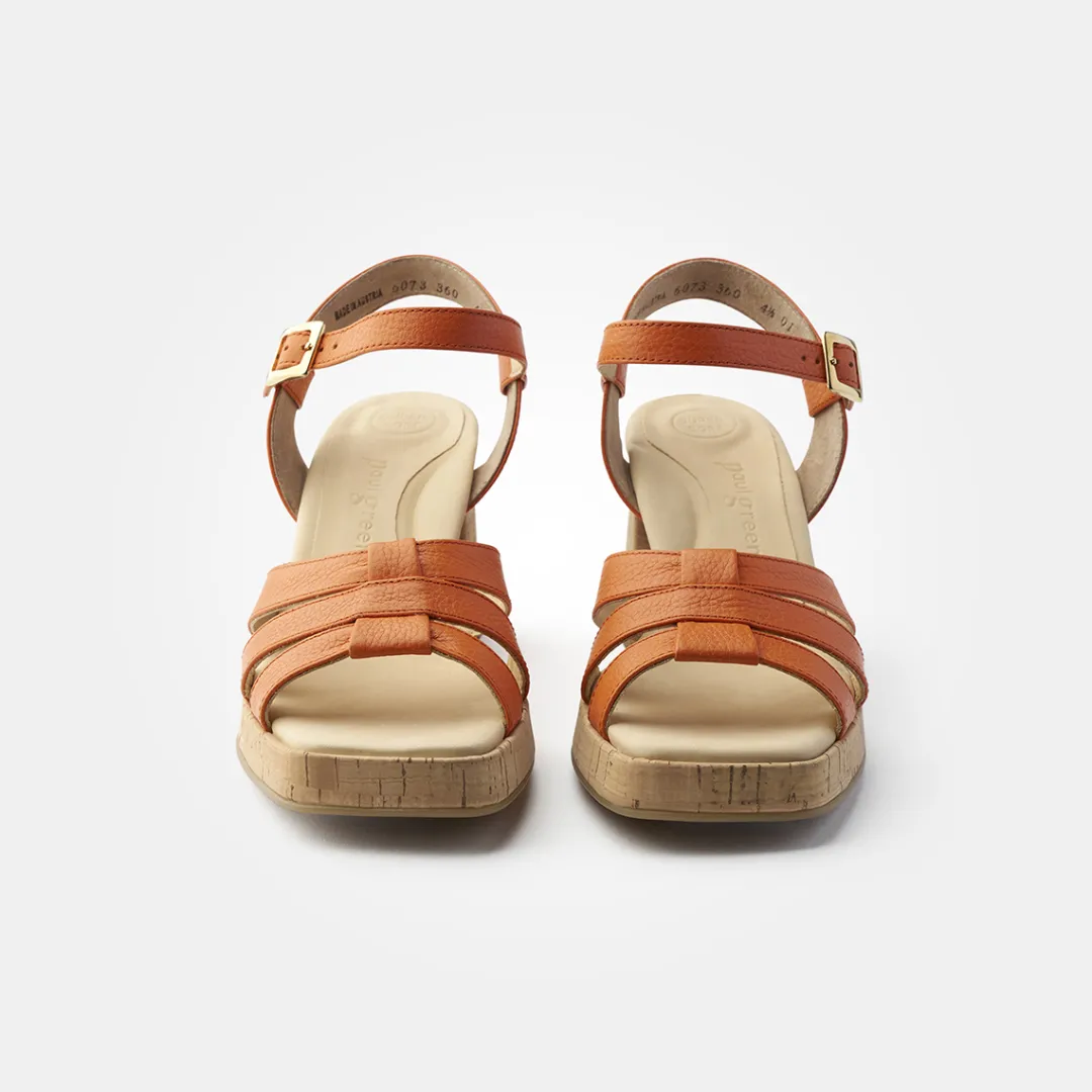 Paul Green Sandal Orange / Papaya