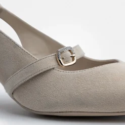 Paul Green Sling sandal Beige / BUISKIT Outlet