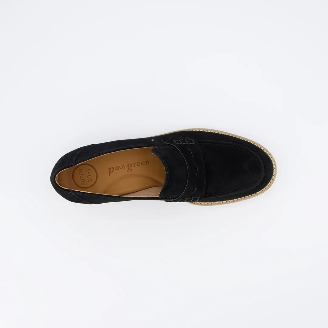 Paul Green Slipper Black Discount