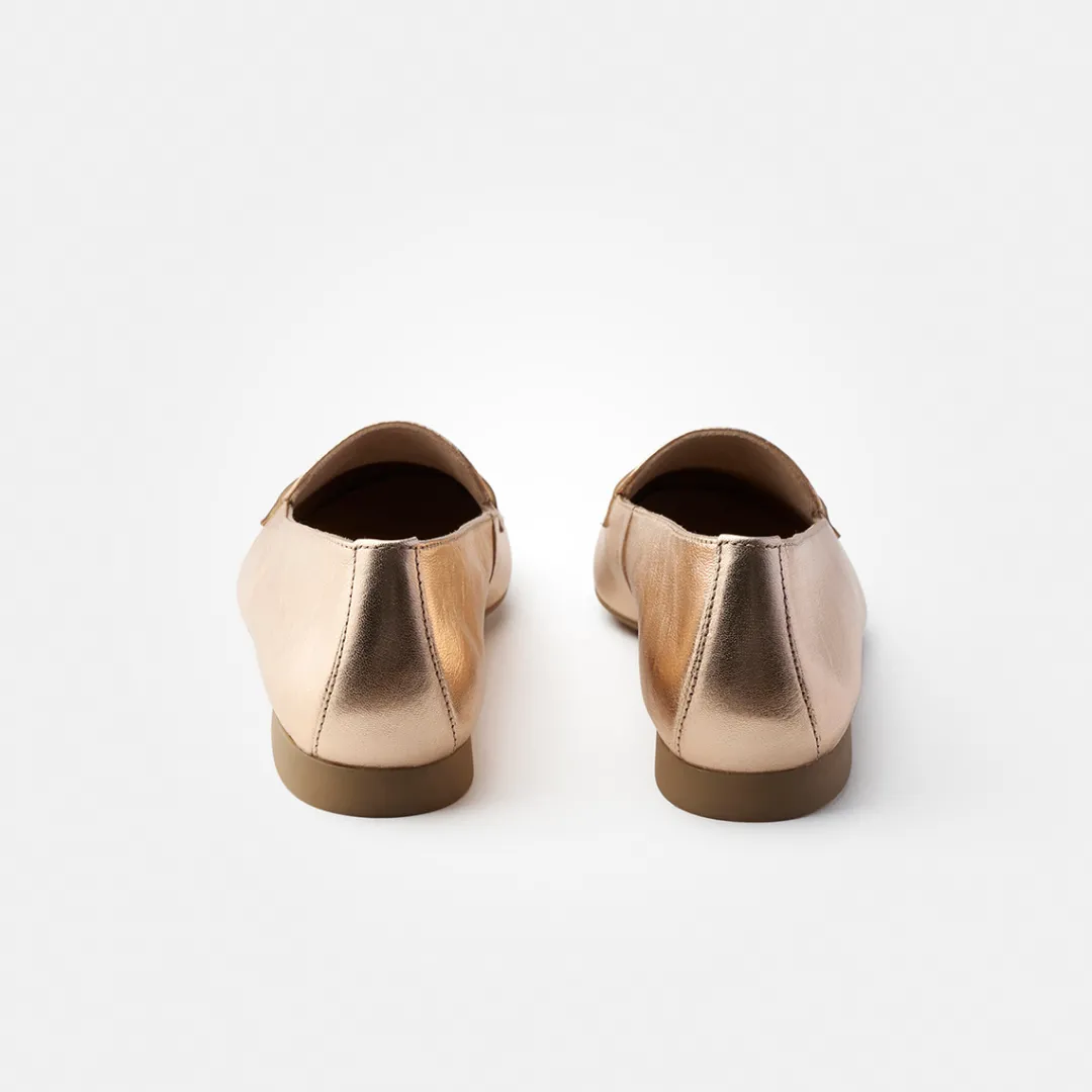 Paul Green Slipper Beige, metallic Sale