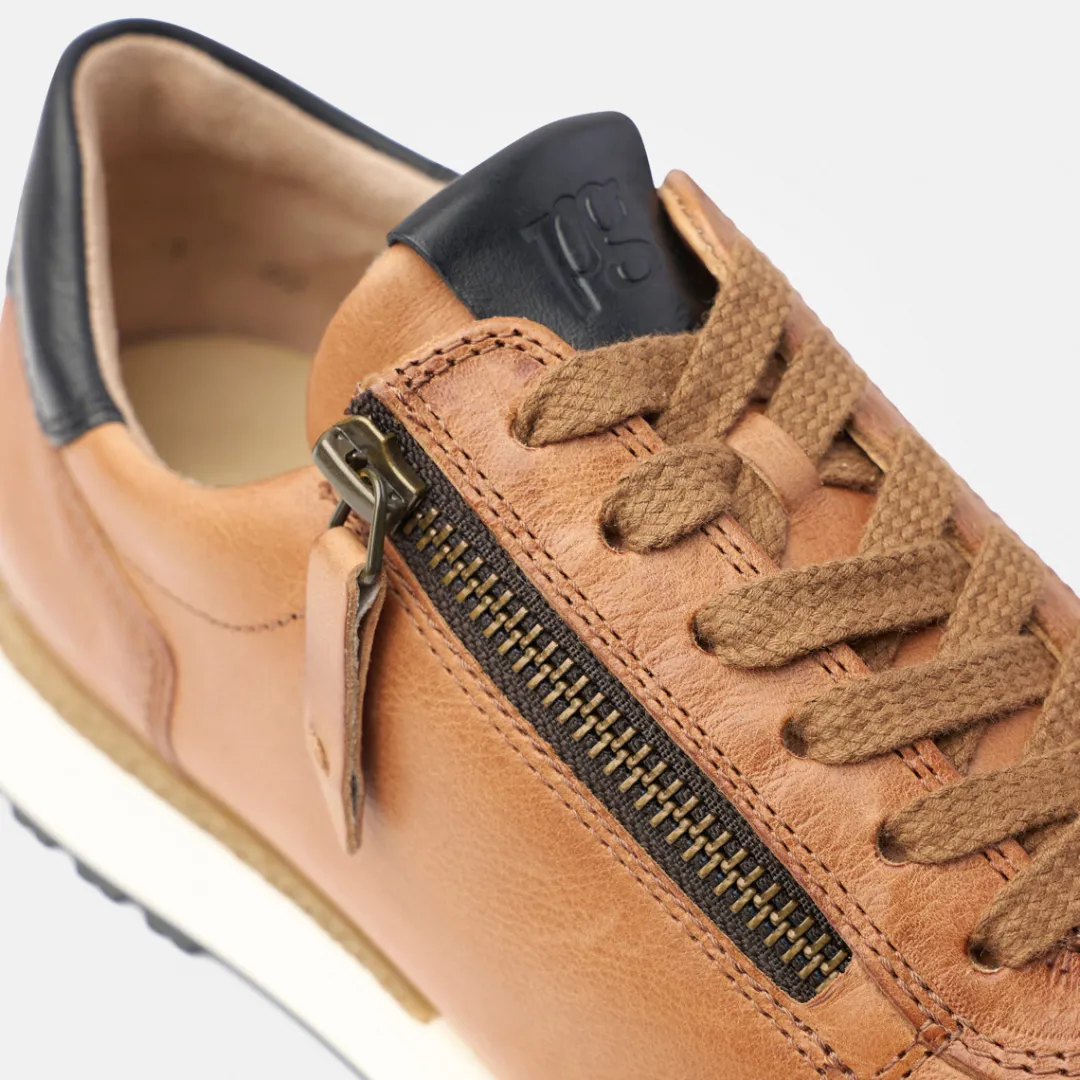 Paul Green Sneaker mit Wechselfußbett Brown Sale