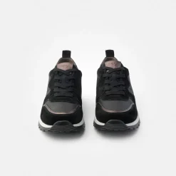 Paul Green Sneaker with removable footbed Black New