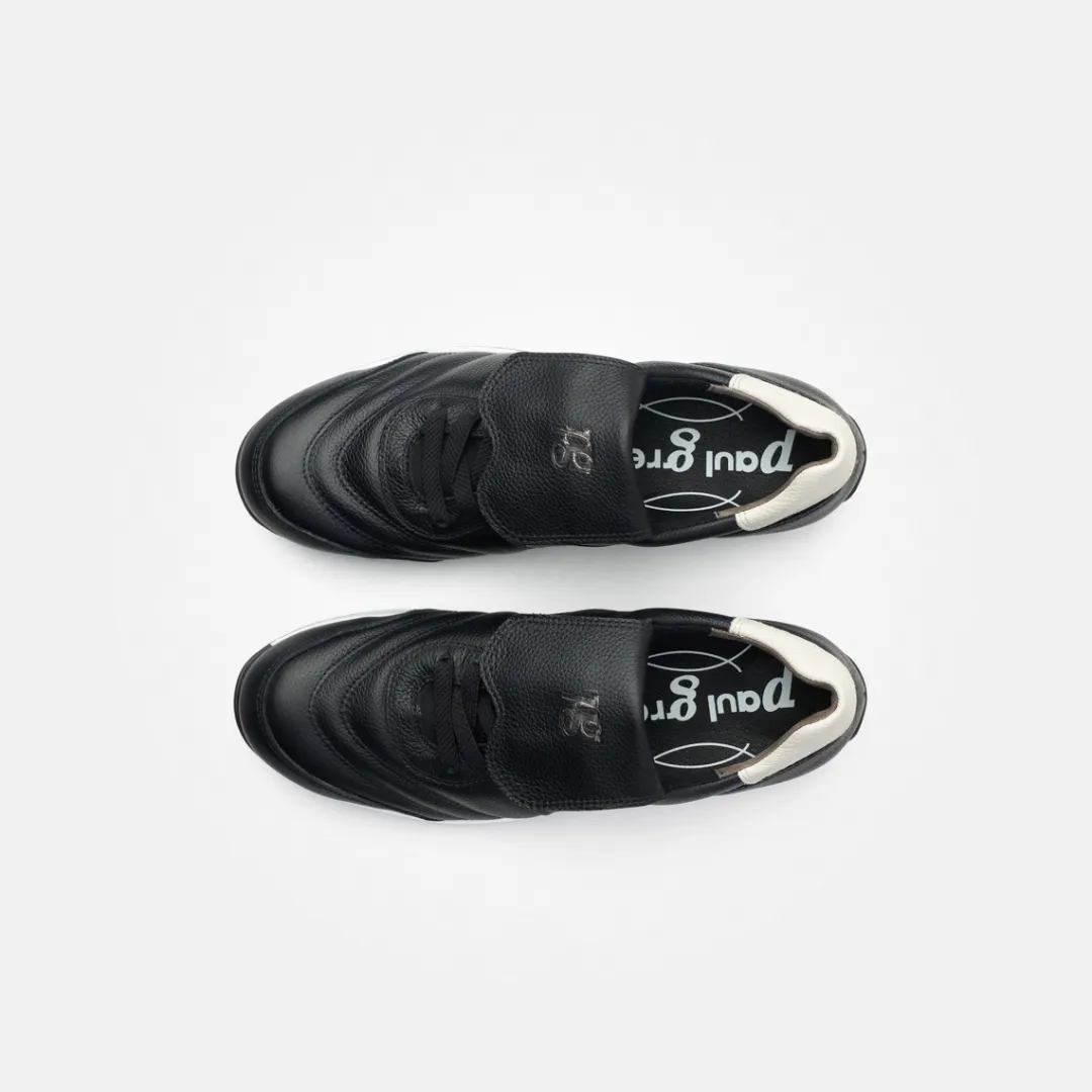 Paul Green Sneaker with removable footbed Black Hot