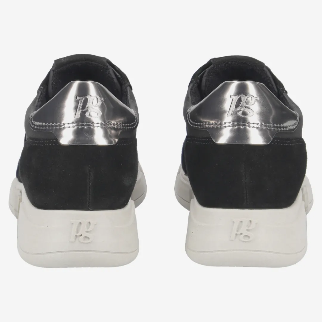 Paul Green Sneaker with removable footbed Black, combined Online