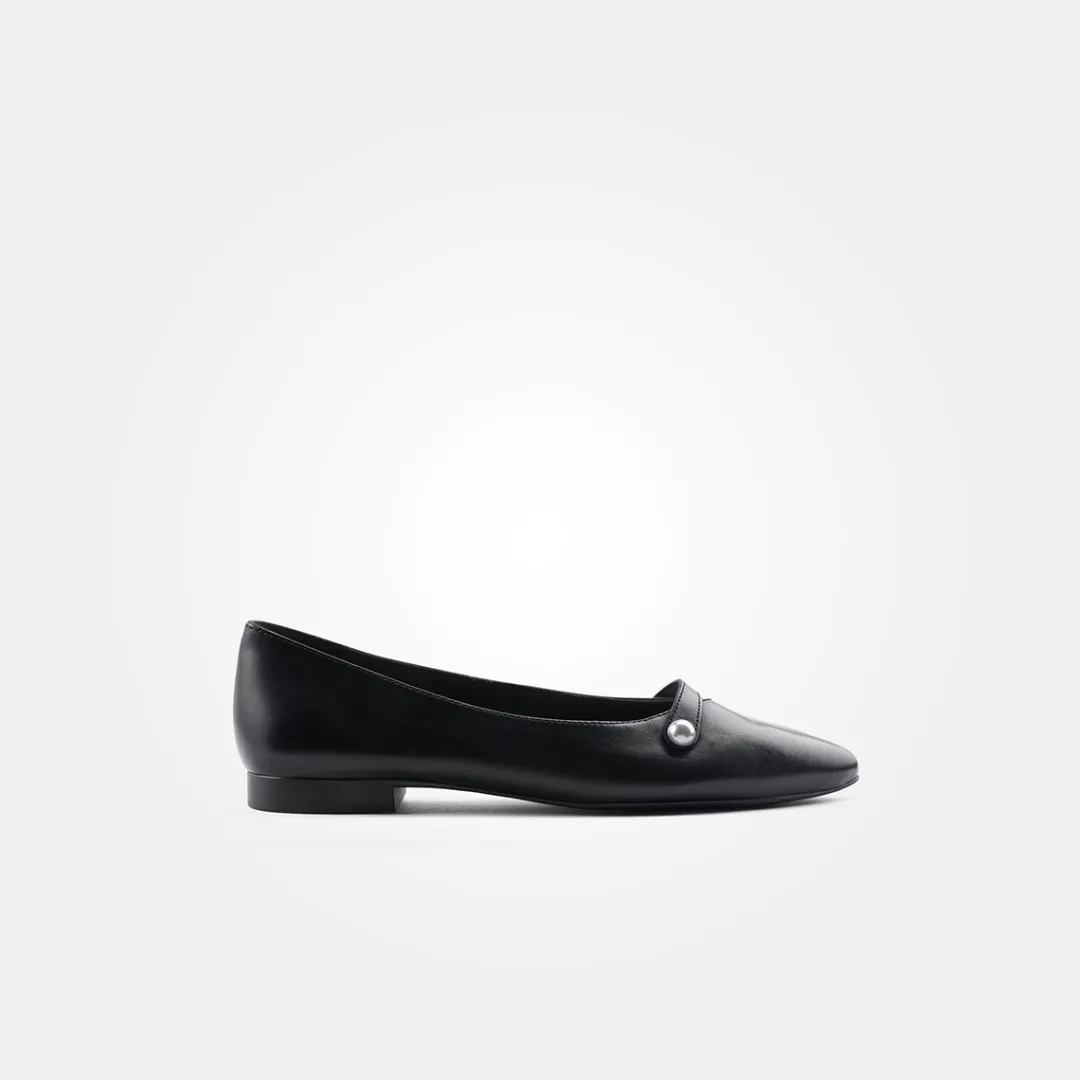 Paul Green SUPER SOFT Ballerina Black Clearance