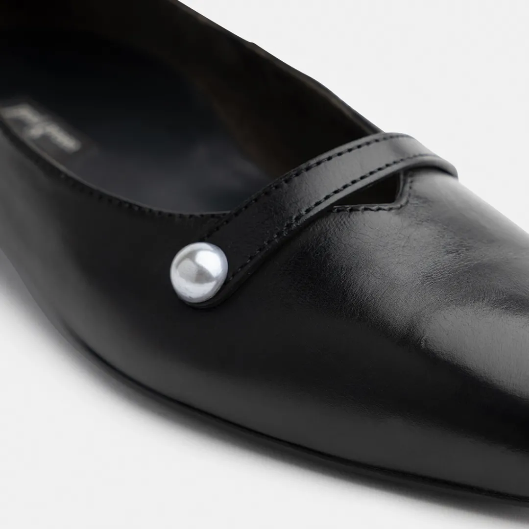 Paul Green SUPER SOFT Ballerina Black Clearance