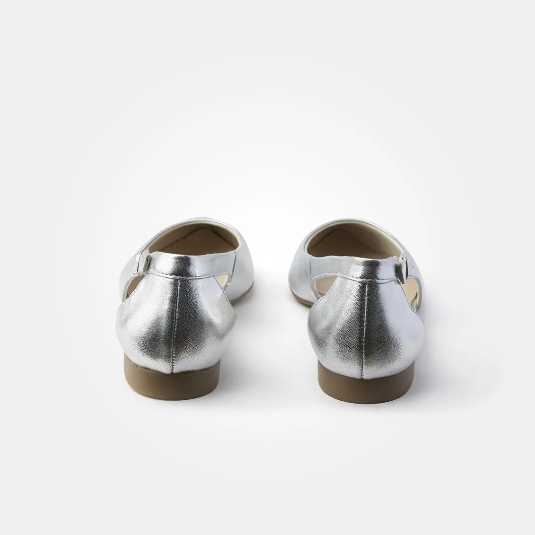 Paul Green SUPER SOFT ballerina Silver