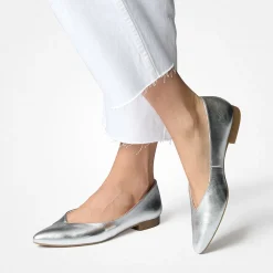 Paul Green SUPER SOFT ballerina Silver Clearance