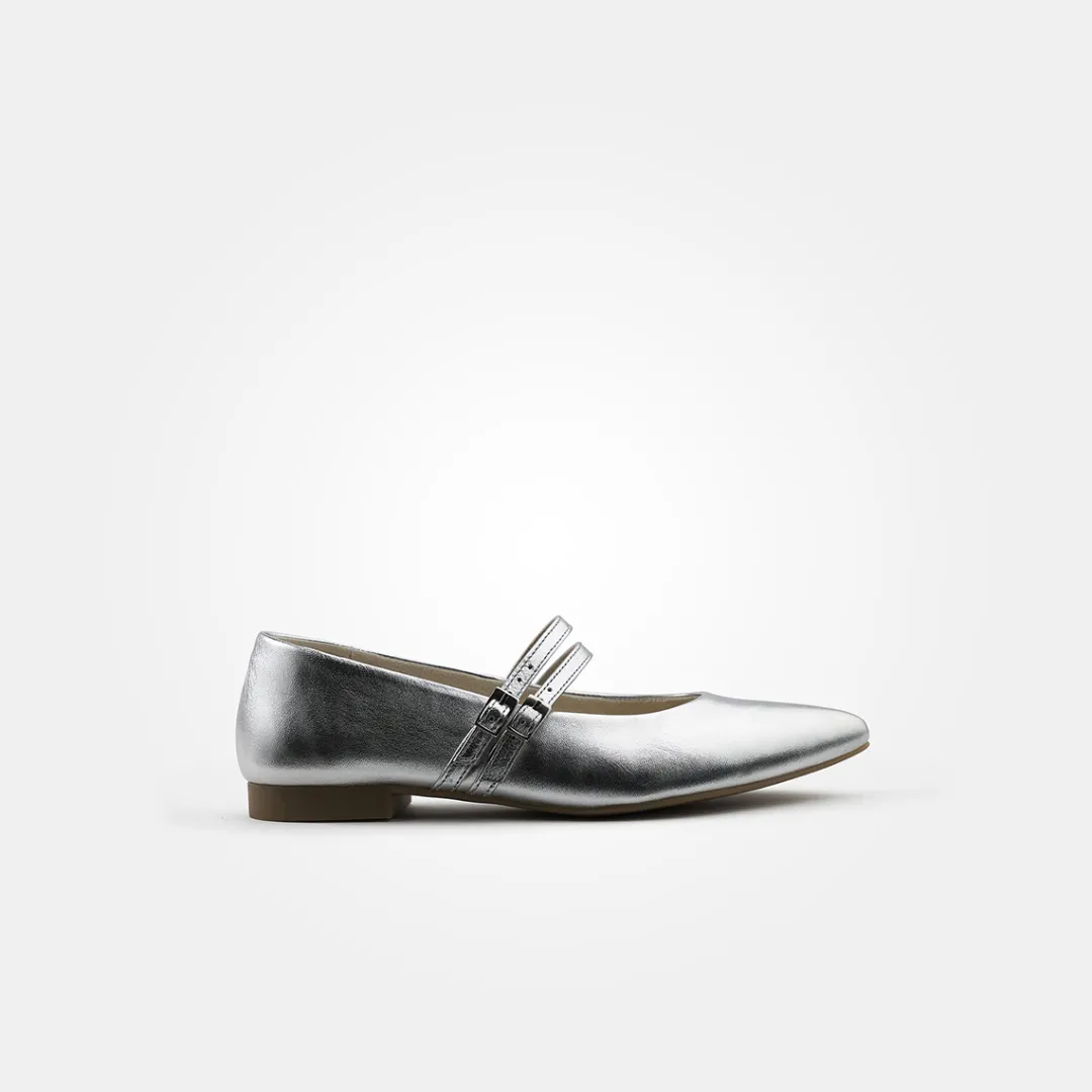 Paul Green SUPER SOFT Ballerina Silver Best