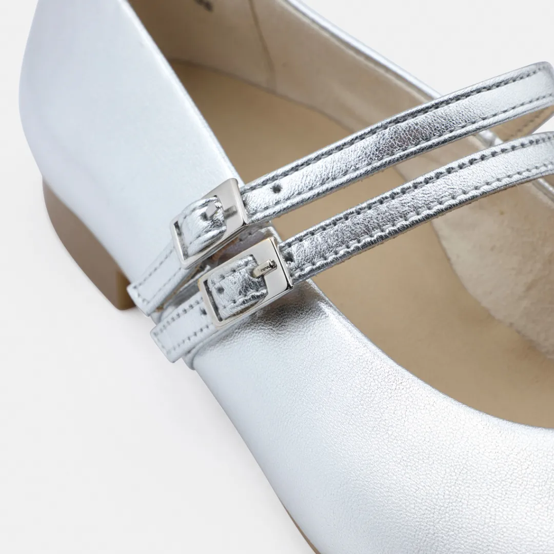 Paul Green SUPER SOFT Ballerina Silver Best