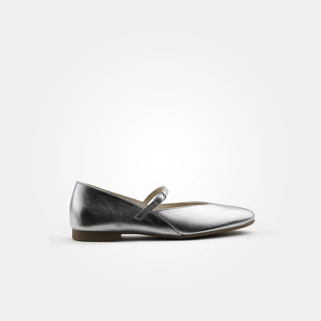 Paul Green SUPER SOFT ballerina Silver