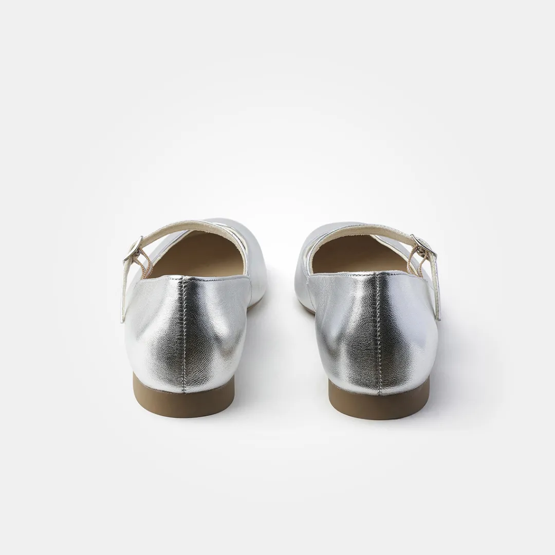 Paul Green SUPER SOFT ballerina Silver