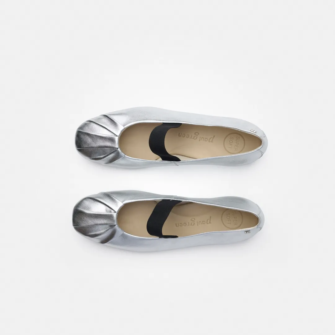 Paul Green SUPER SOFT ballerina Silver Best