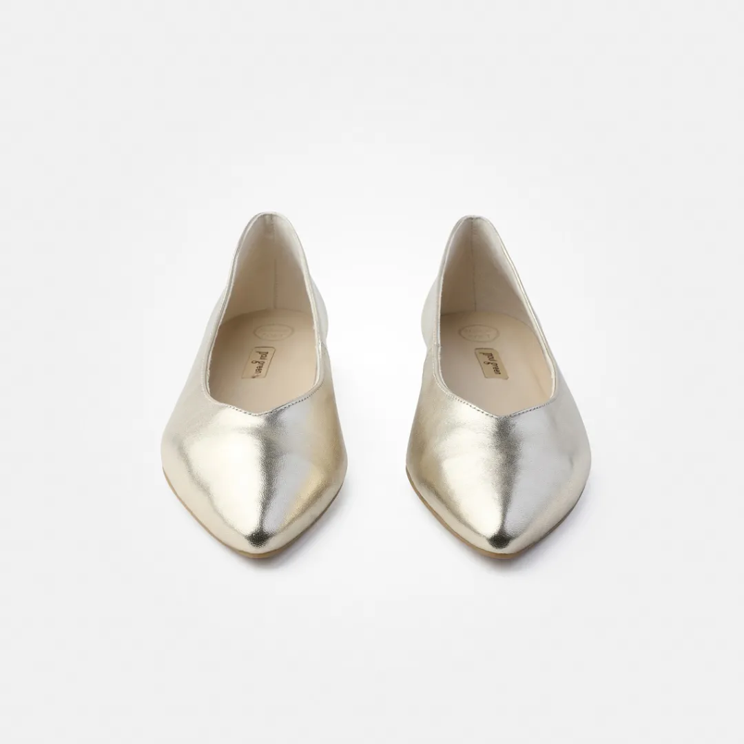 Paul Green SUPER SOFT ballerina Gold Hot