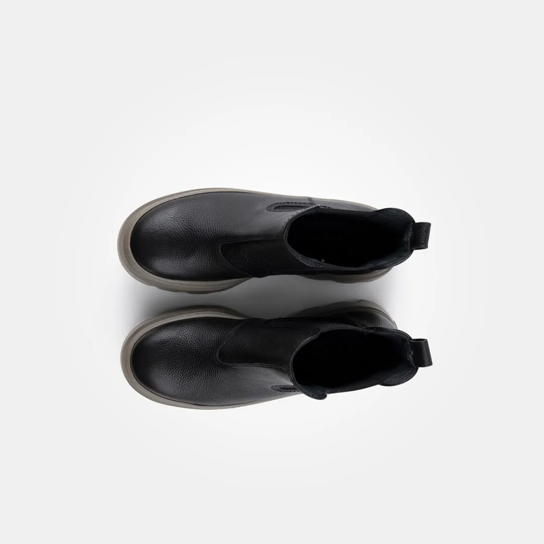 Paul Green SUPER SOFT Chelsea boots Black New