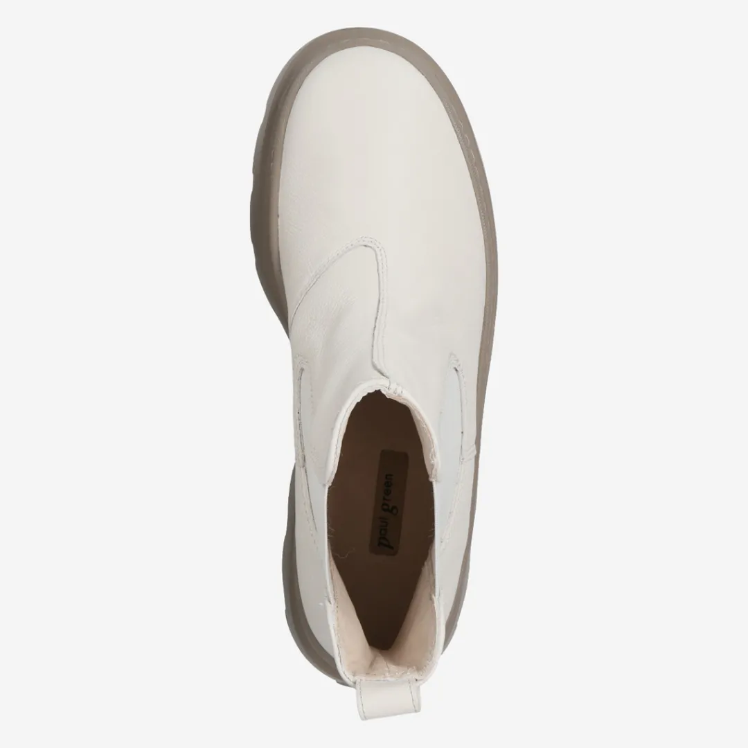 Paul Green SUPER SOFT Chelsea boots White Outlet