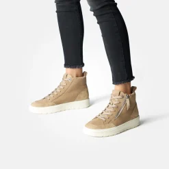 Paul Green SUPER SOFT Hightop Pauls with RELAX WIDE Beige New