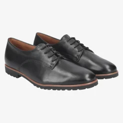 Paul Green SUPER SOFT lace up Black New