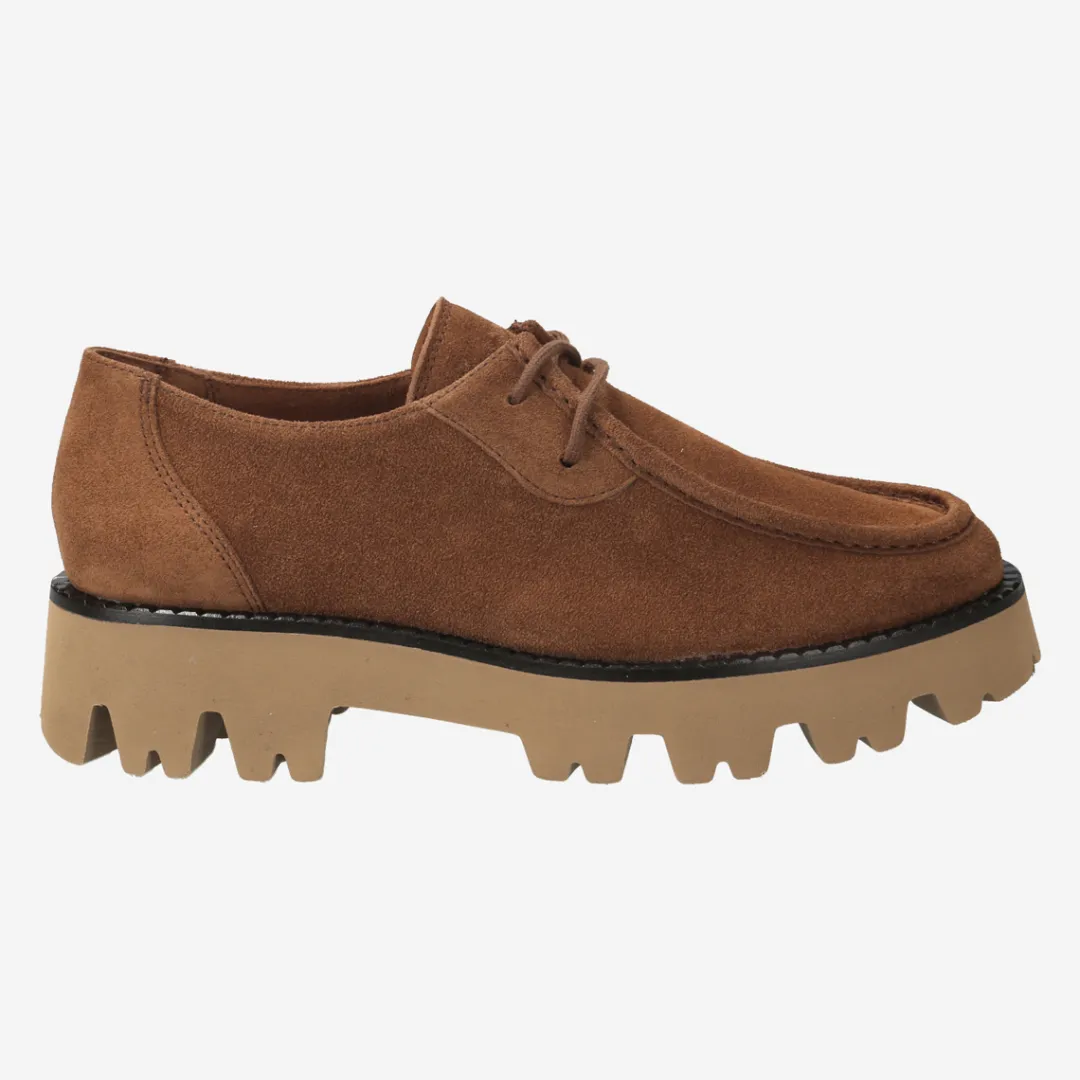 Paul Green SUPER SOFT lace up Brown Hot