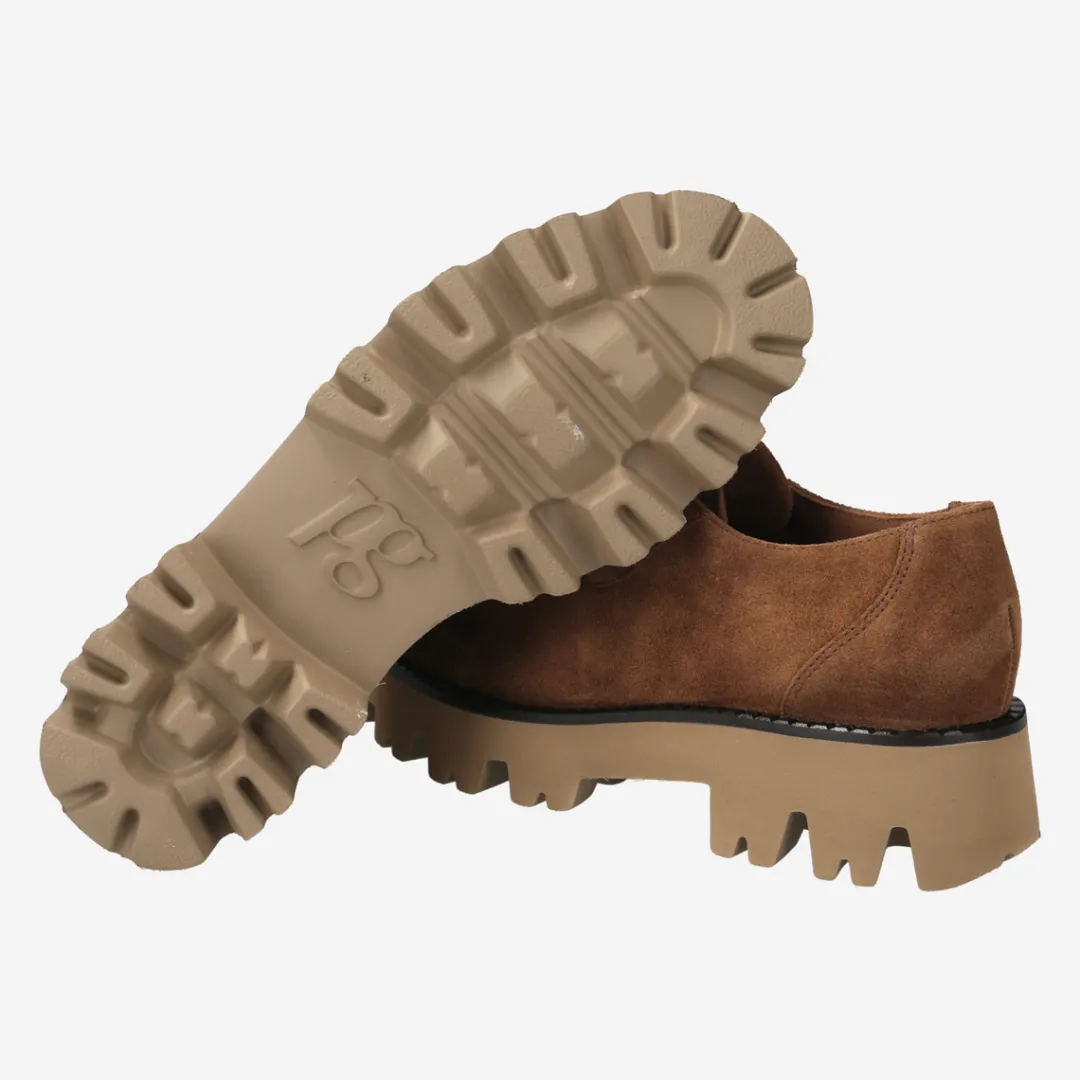 Paul Green SUPER SOFT lace up Brown Hot