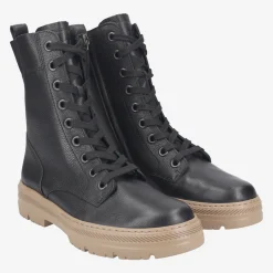 Paul Green SUPER SOFT lace up boots Black Hot