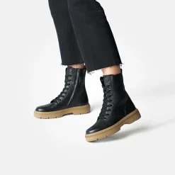 Paul Green SUPER SOFT lace up boots Black Hot