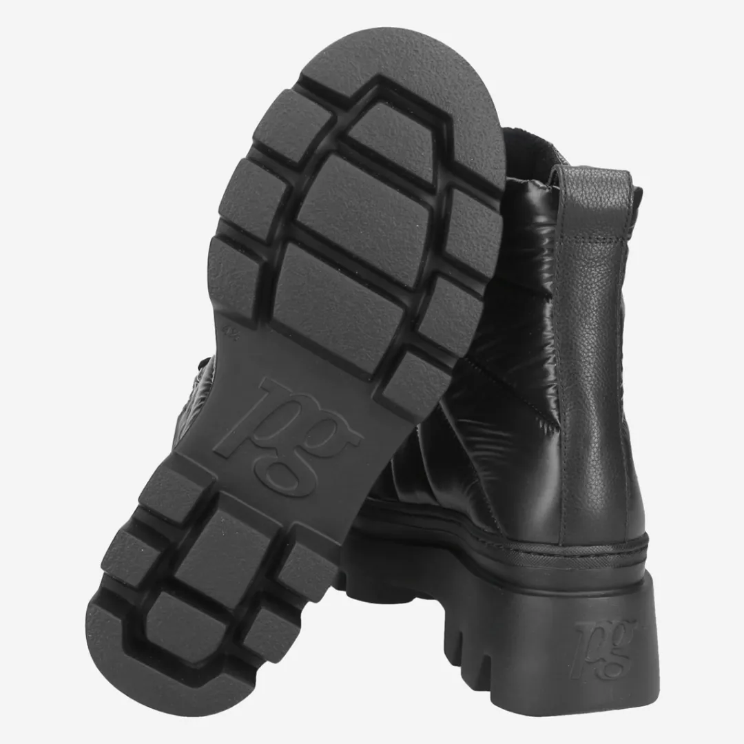 Paul Green SUPER SOFT lace-up bootie with RELAX-WEITE Black Hot