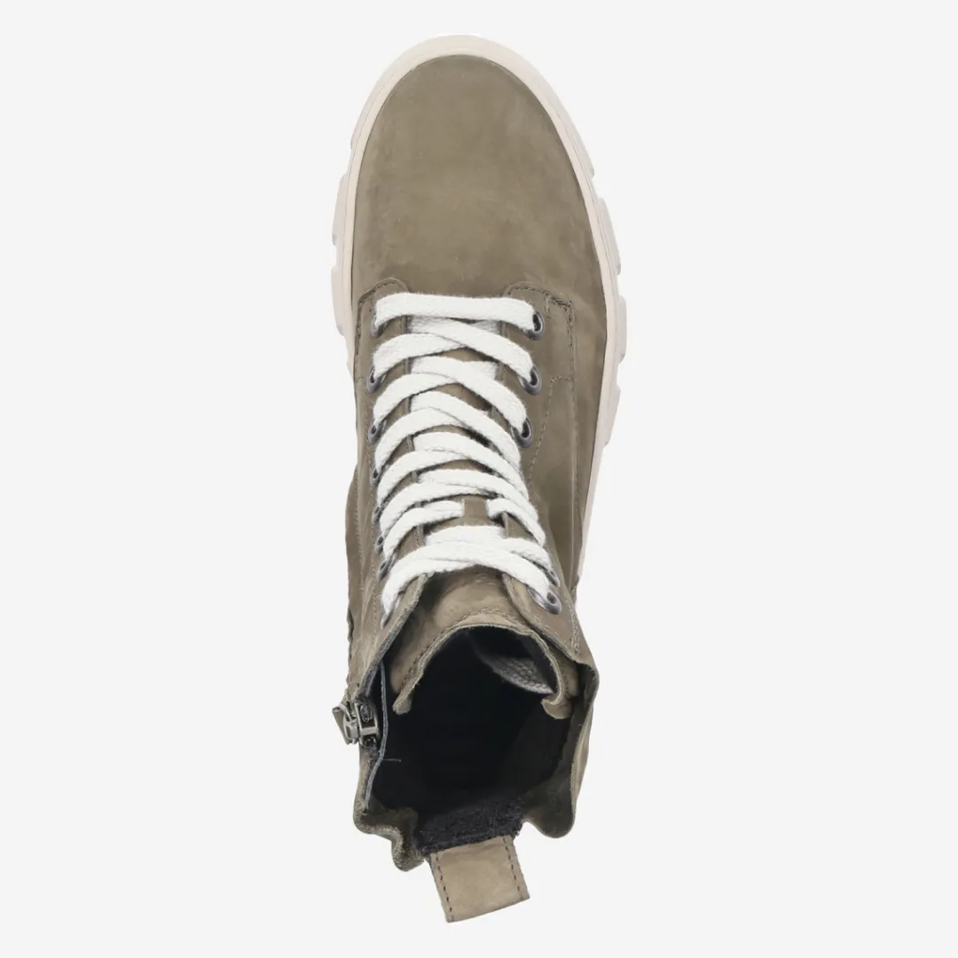 Paul Green SUPER SOFT lace-up boots Green Clearance