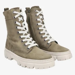 Paul Green SUPER SOFT lace-up boots Green Clearance