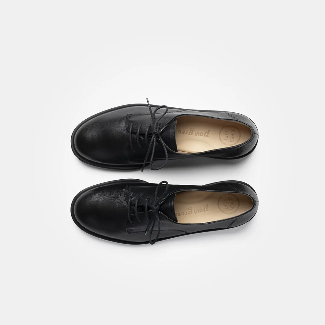 Paul Green SUPER SOFT lace-up shoes Black Best