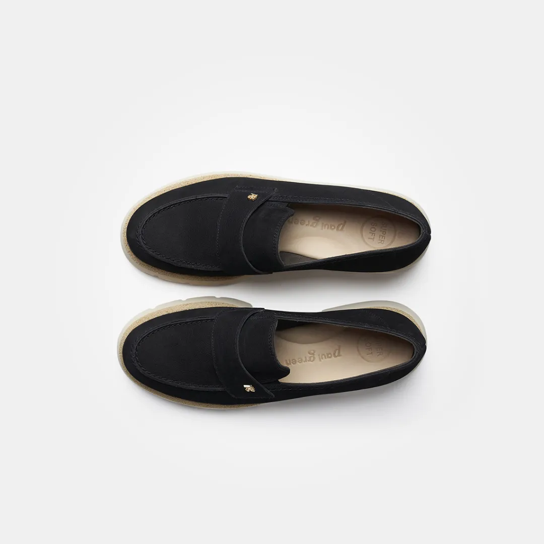 Paul Green SUPER SOFT Loafer Black Clearance
