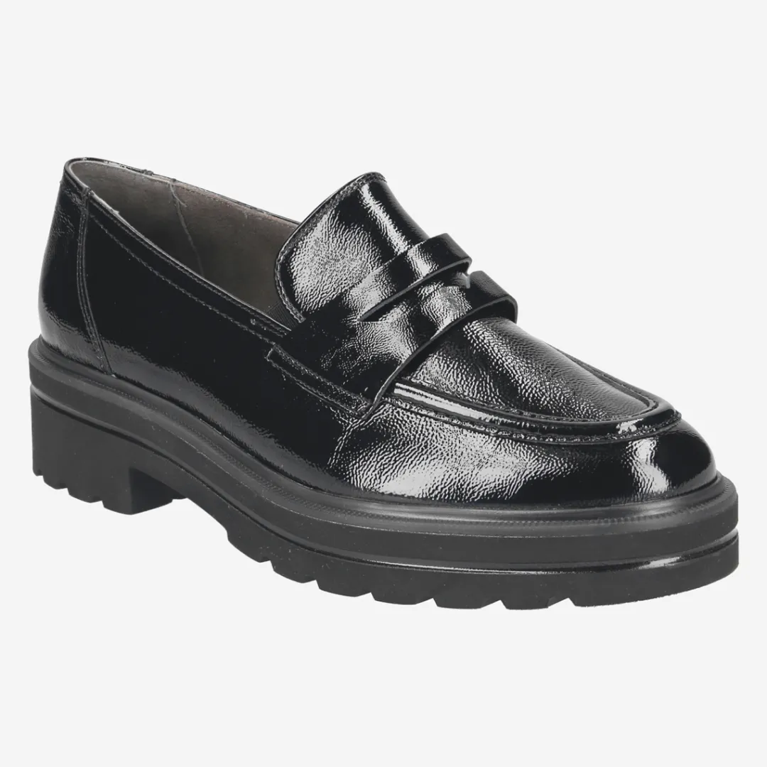 Paul Green SUPER SOFT Loafer Black New